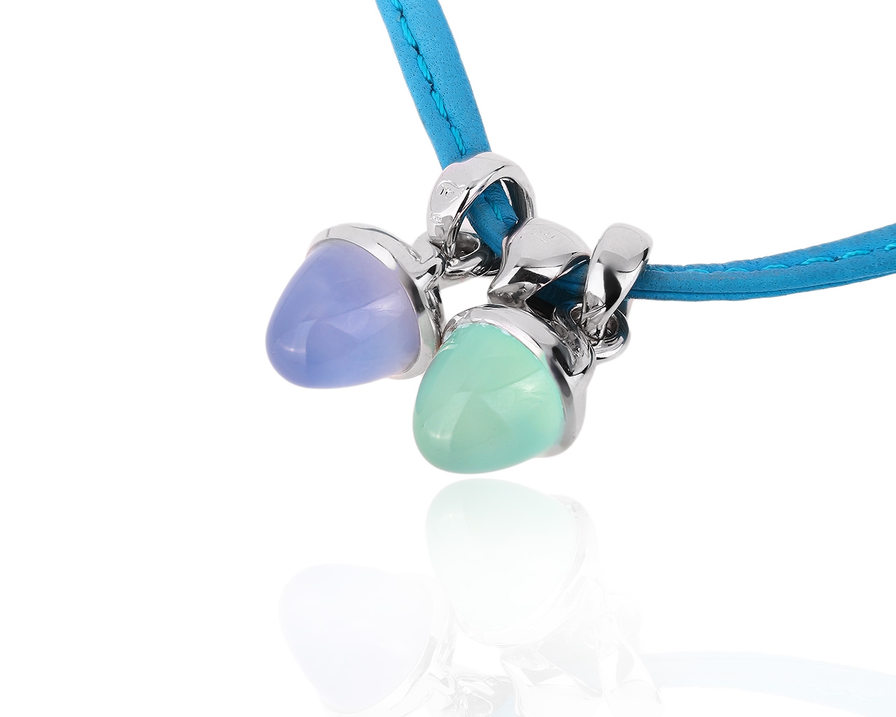 Золотая подвеска с халцедонами Tamara Camolli Mikado Bouquet 050518/5