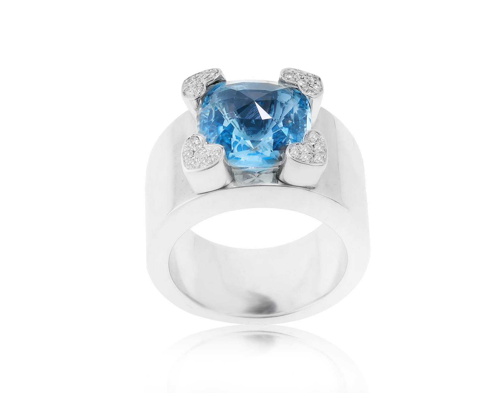 Оригинальное золотое кольцо Chopard Rainbow 210323/3