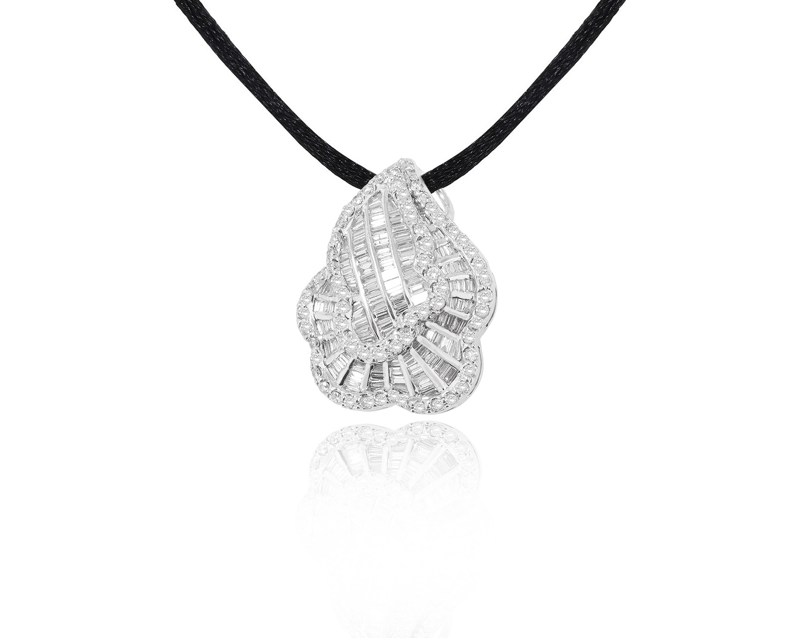 Золотой кулон с бриллиантами 2.17ct 100624/6