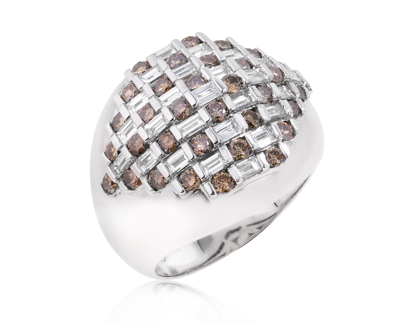 Оригинальное золотое кольцо с бриллиантами 2.86ct Damiani 080925/3 Оригинальное золотое кольцо с бриллиантами 2.86ct Damiani 080925/3