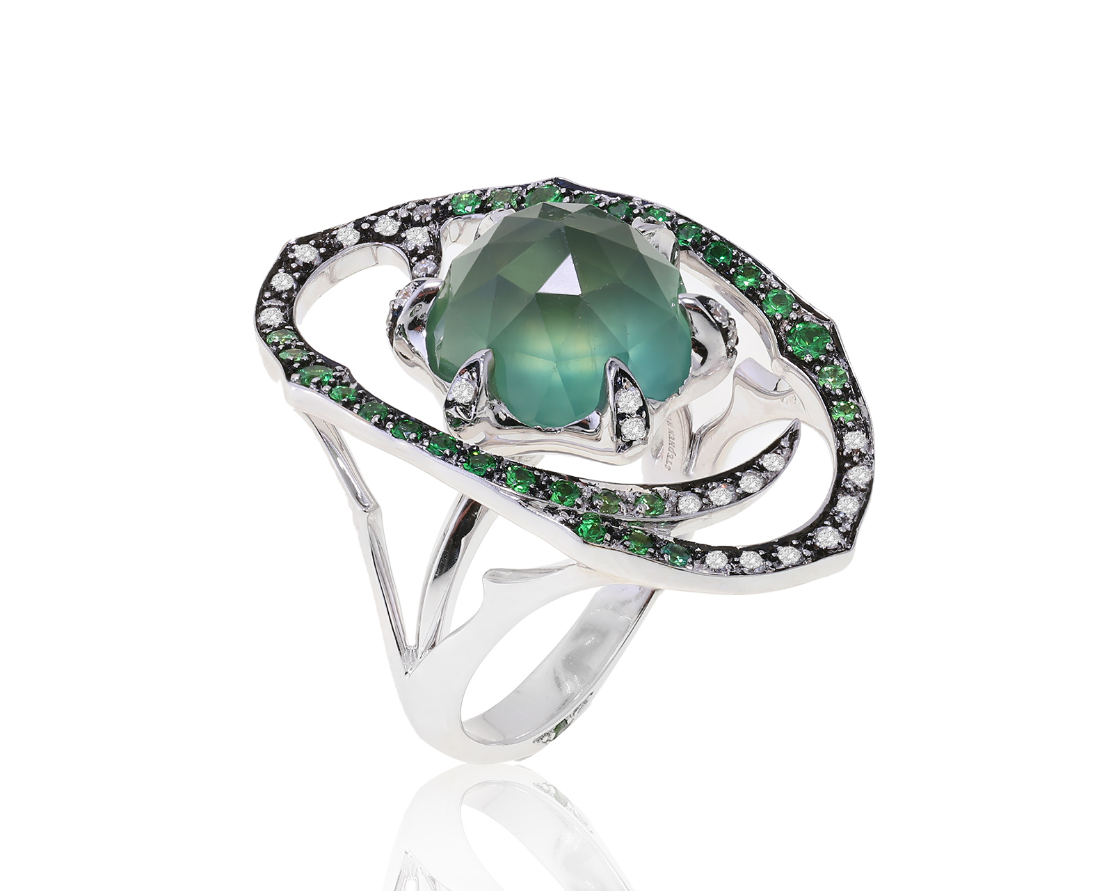 Оригинальное золотое кольцо с кварцем 6.70ct Stephen Webster 040223/7