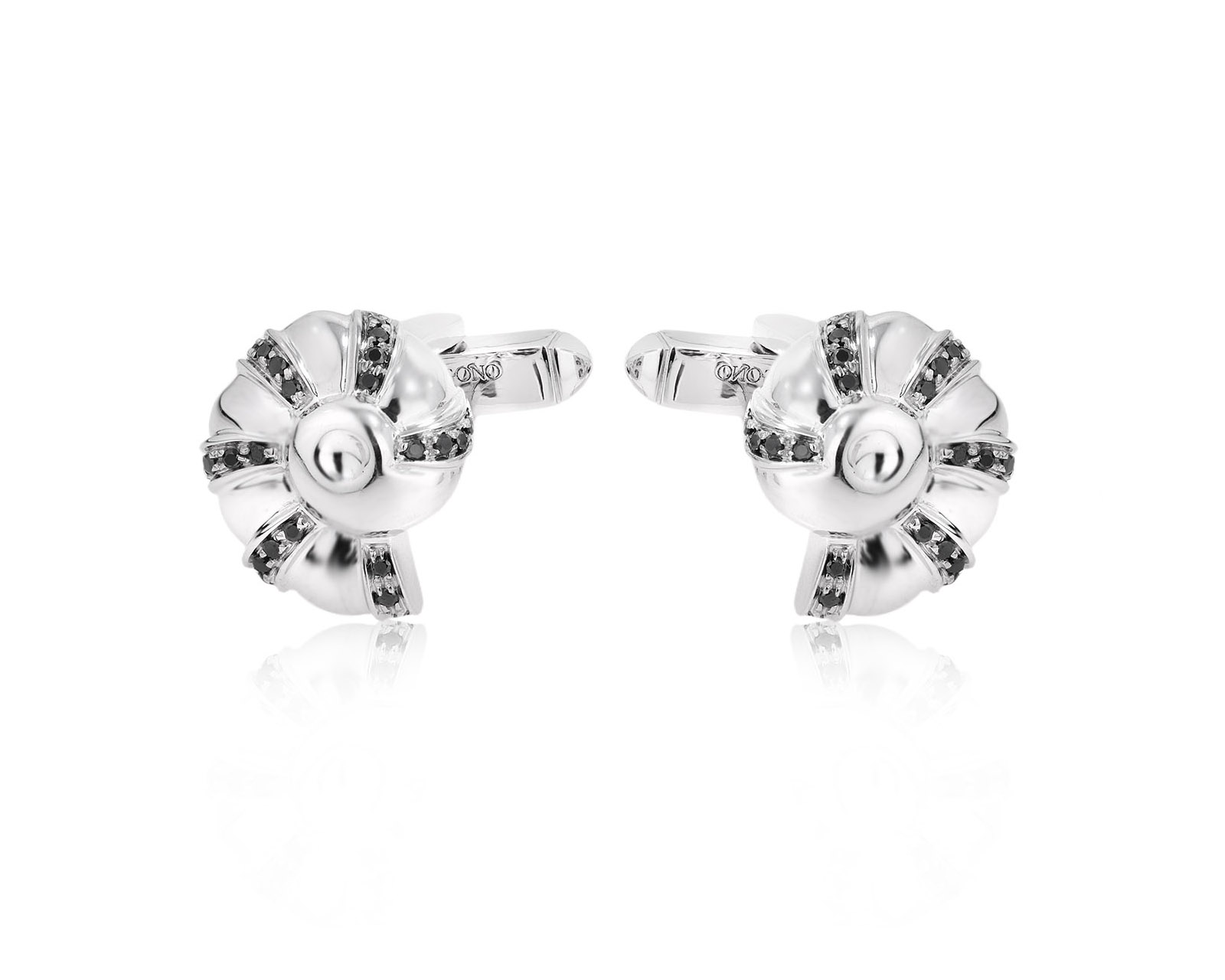 Оригинальные золотые запонки с бриллиантами 0.28ct de Grisogono 270825/4