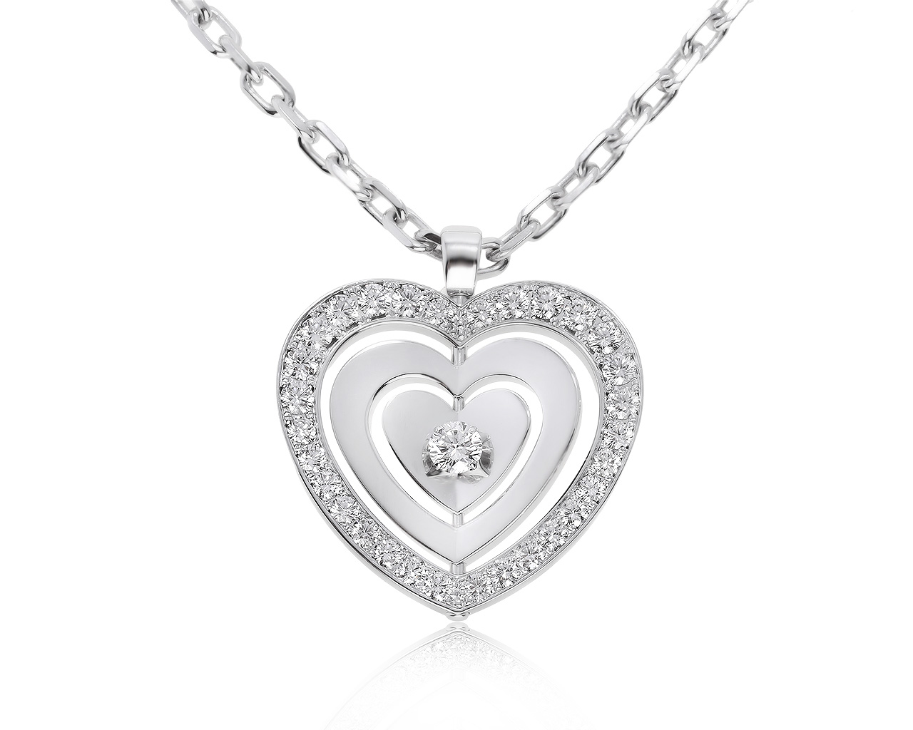 Оригинальный золотой кулон с бриллиантами 1.05ct Escada 220321/5