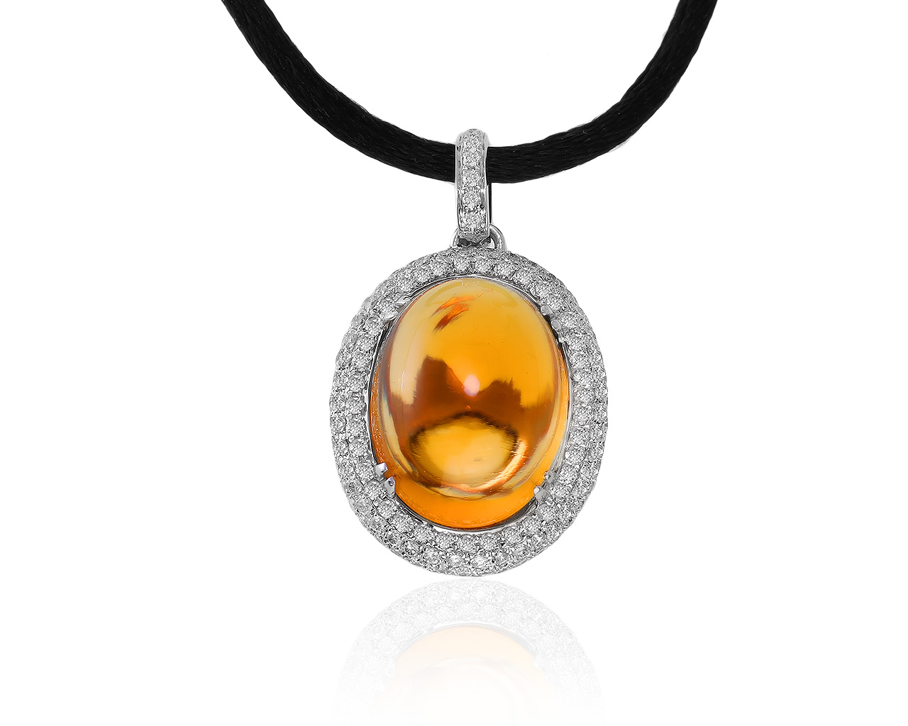 Превосходный золотой кулон с муранским стеклом 10.73ct 080221/2