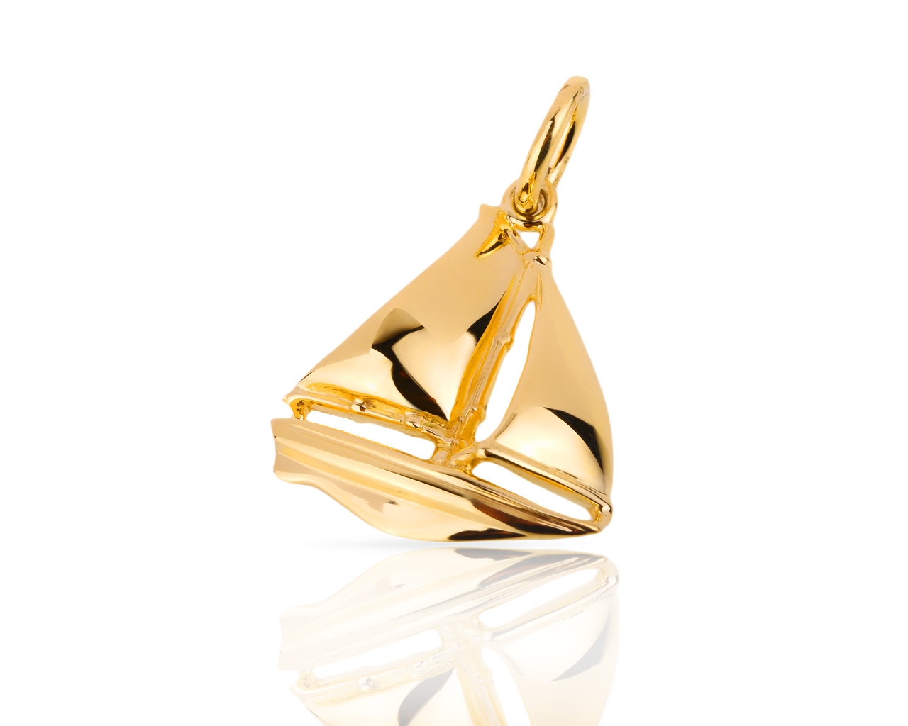 Оригинальный золотой кулон Tiffany&Co