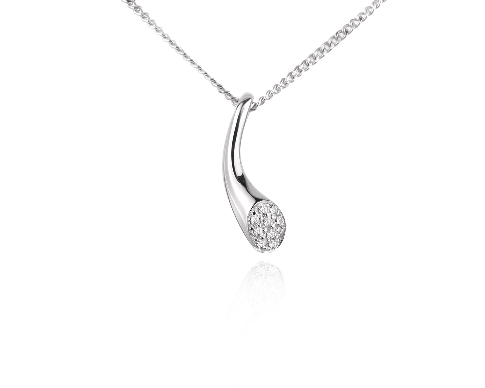 Оригинальное золотое колье с гранатом 0.70ct Georg Jensen Denmark