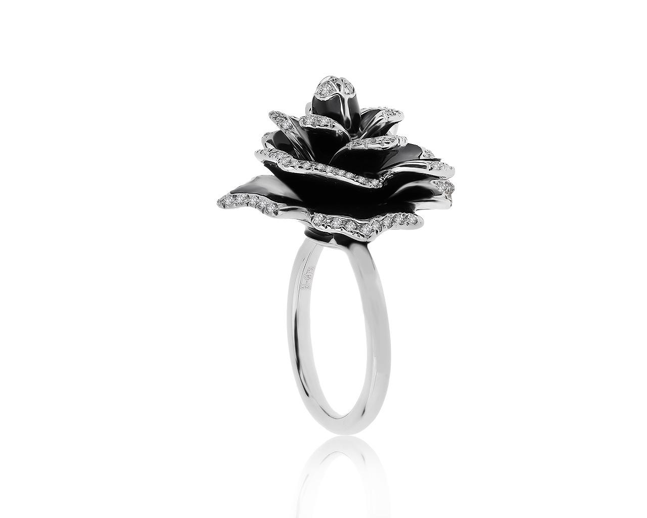 Оригинальное золотое кольцо с бриллиантами 0.46ct Roberto Coin 020320/9
