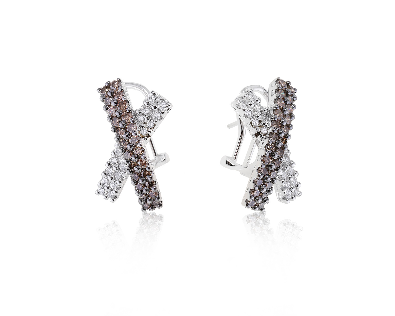 Золотые серьги с бриллиантами 1.98ct 280623/9