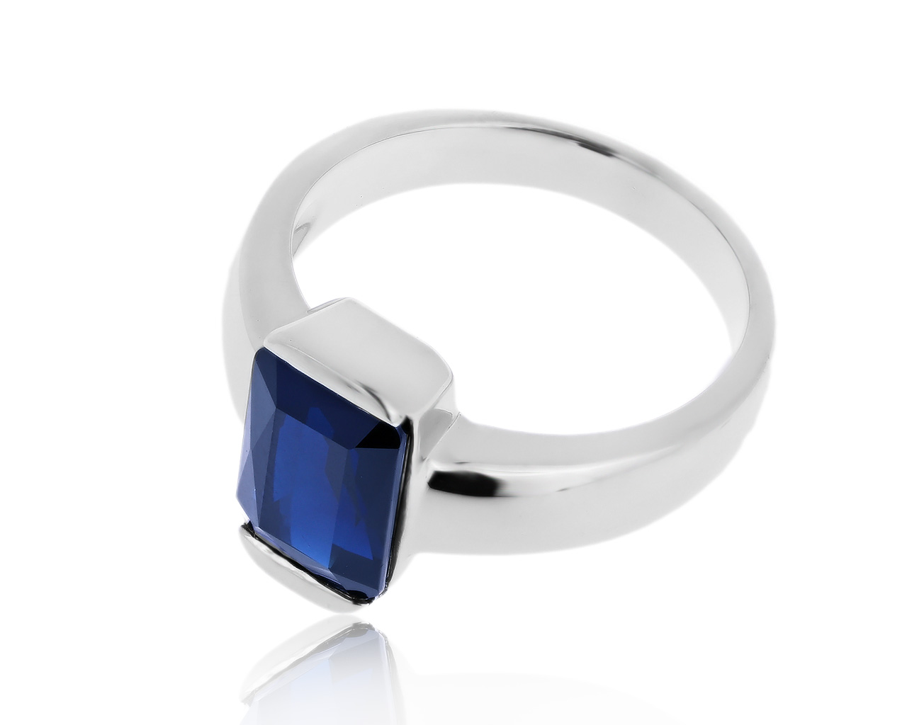 Престижное золотое кольцо с сапфиром 3.45ct 240320/14
