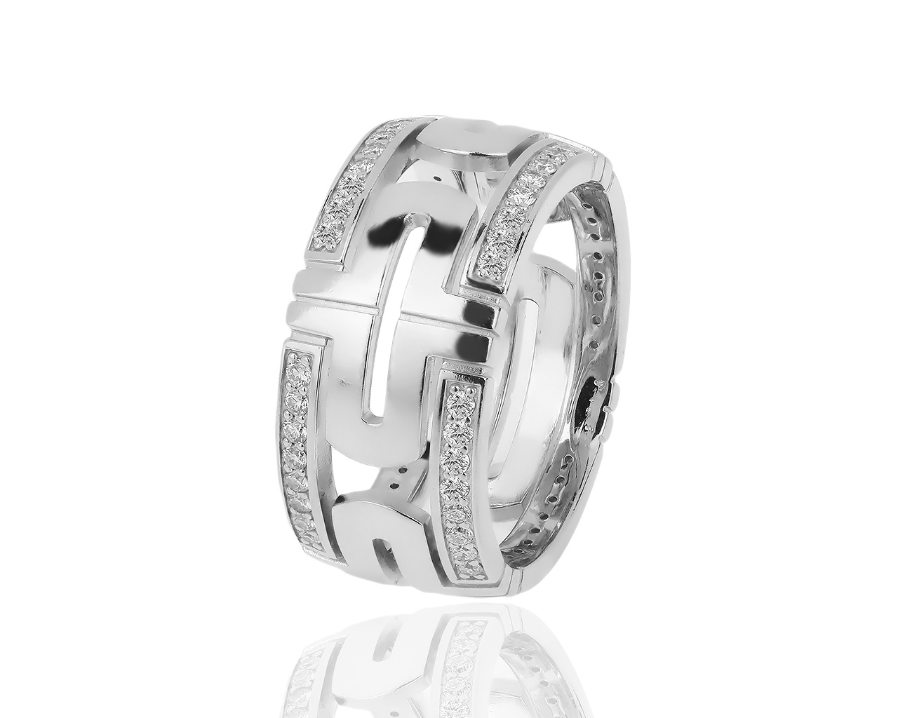 Шикарное золотое кольцо с бриллиантами 1.00ct 090219/4 Шикарное золотое кольцо с бриллиантами 1.00ct 090219/4