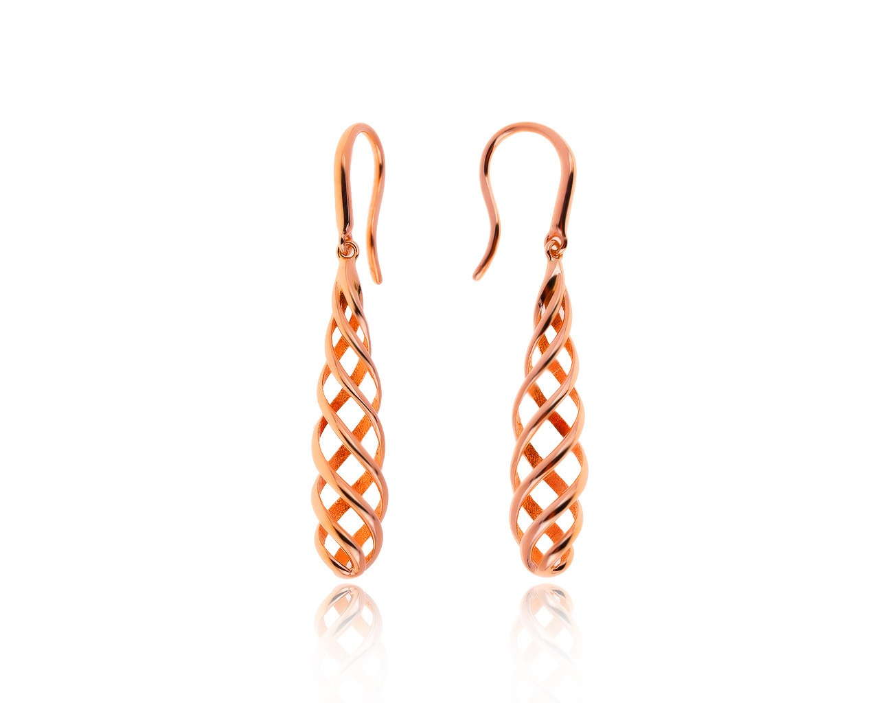 Оригинальные золотые серьги Tiffany&Co