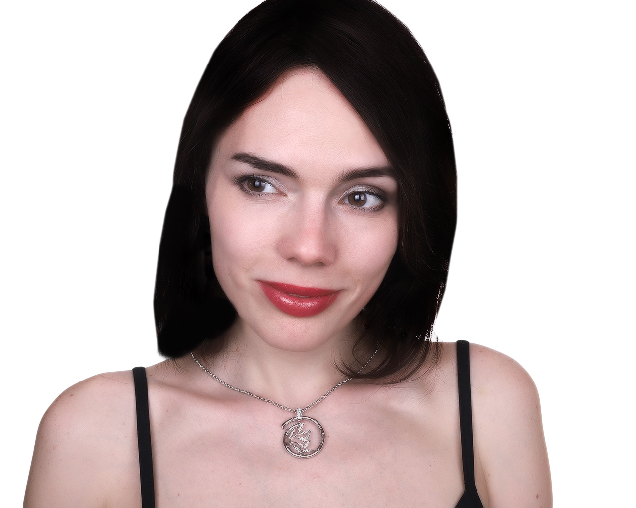 Оригинальный золотой кулон с бриллиантами 0.36ct Carrera y Carrera