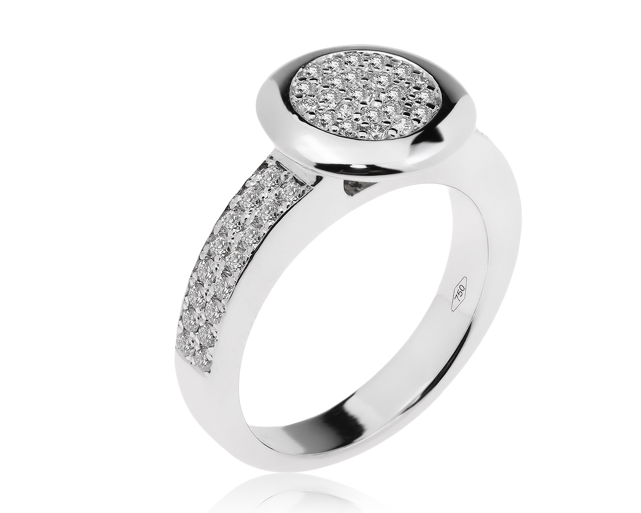 Оригинальное золотое кольцо с бриллиантами 0.58ct Casa Gi 061020/10