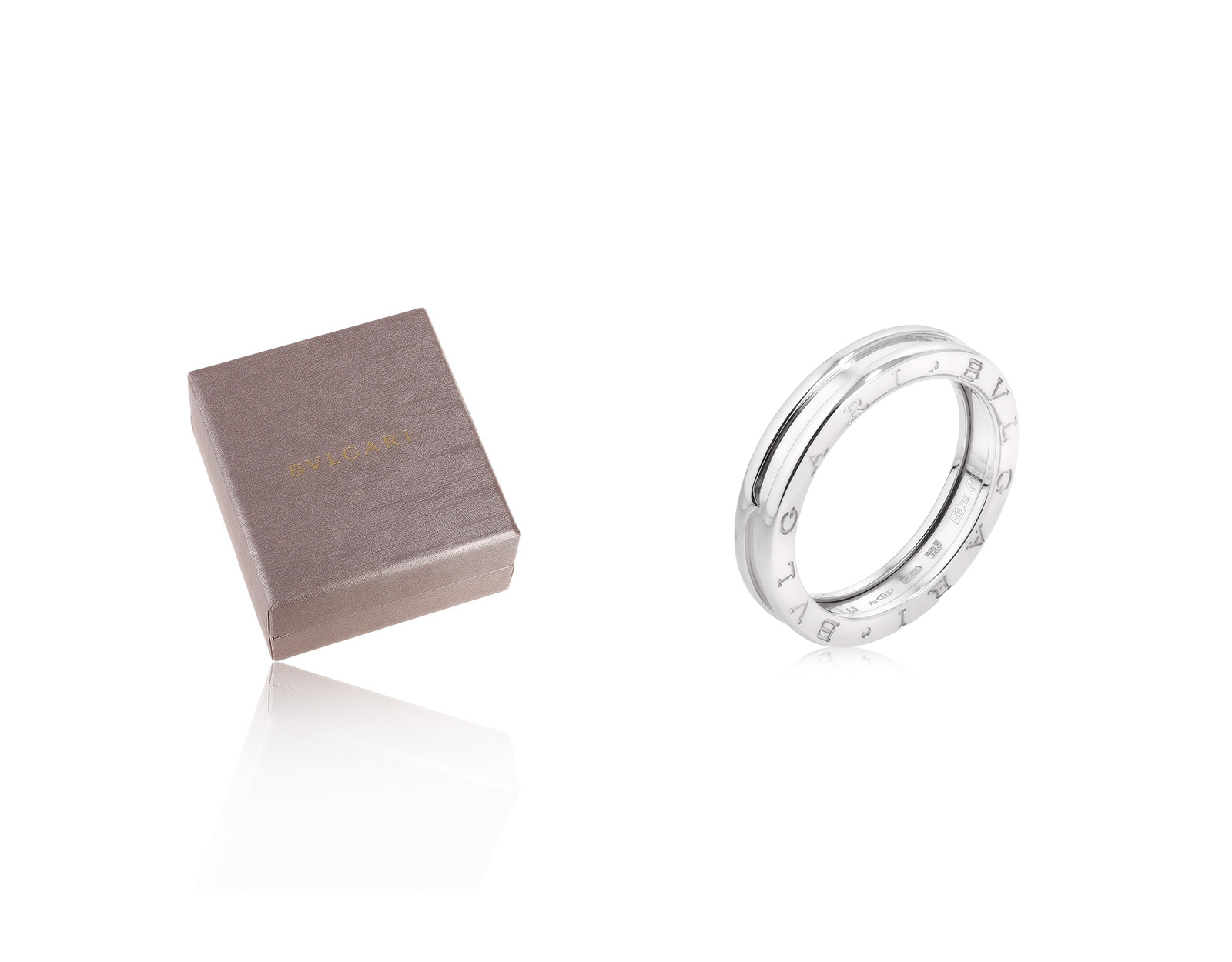 Оригинальное золотое кольцо Bvlgari B.Zero1