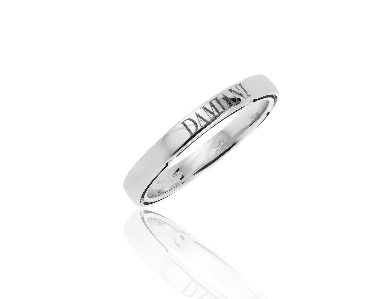 Оригинальное золотое кольцо с бриллиантами 0.08ct Damiani 170120/7