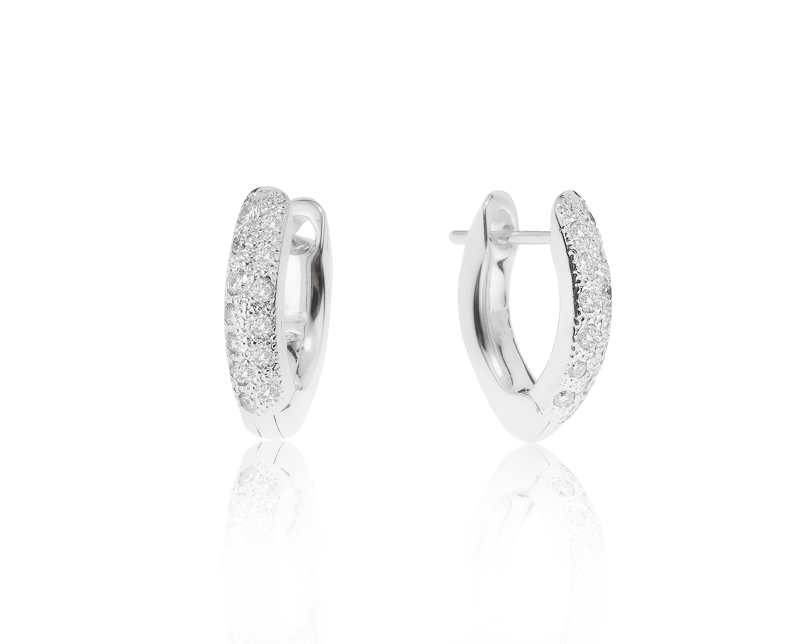 Оригинальные золотые серьги с бриллиантами 0.43ct Pomellato 180523/4