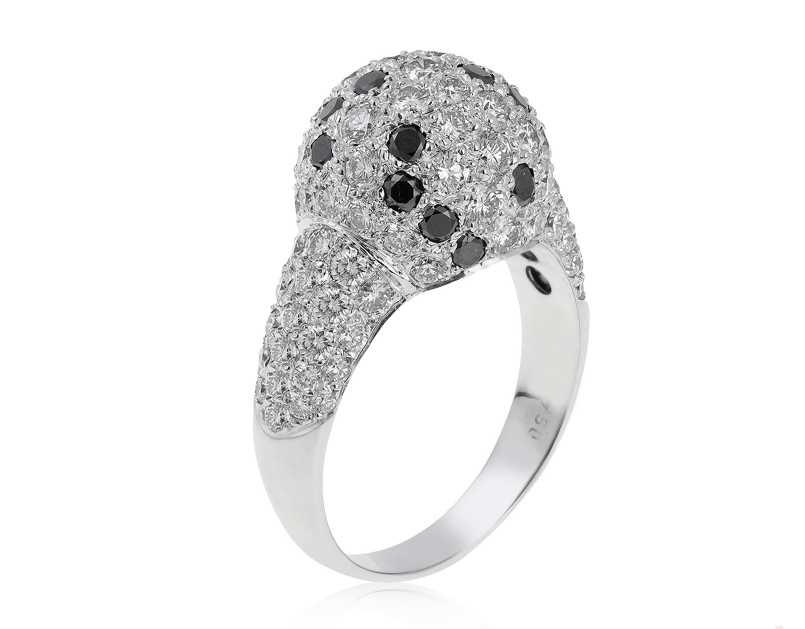 Роскошное золотое кольцо с бриллиантами 3.15ct 180621/1