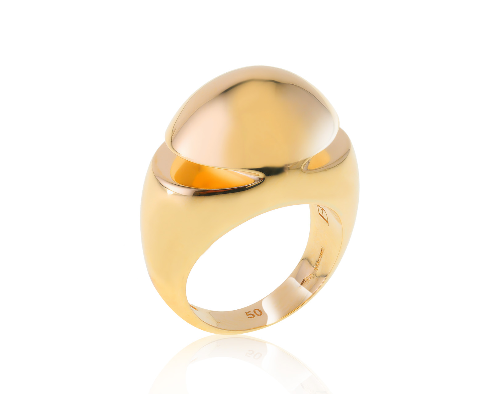 Оригинальное золотое кольцо Bvlgari 241222/2