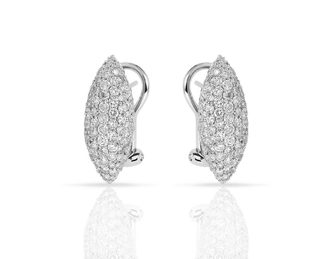 Модные золотые серьги с бриллиантами 1.80ct WCJ 310518/3