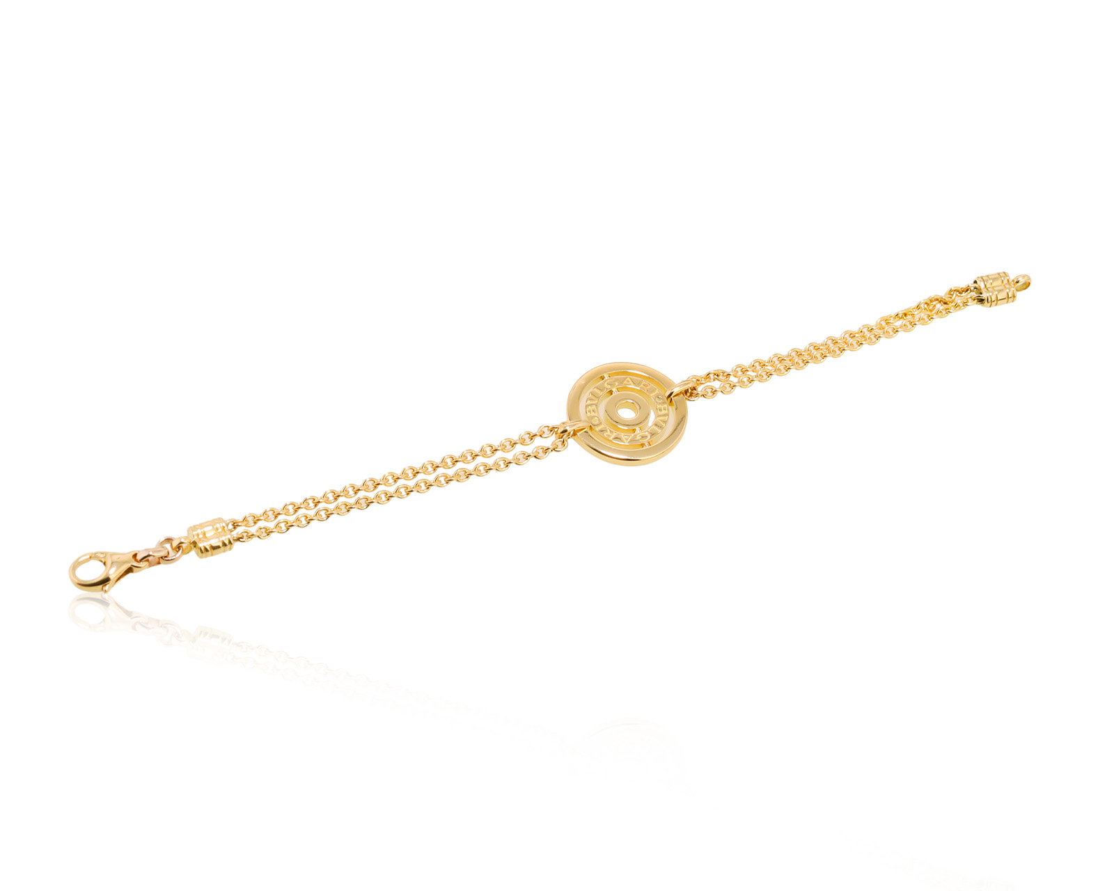 Оригинальный золотой браслет Bvlgari Astral
