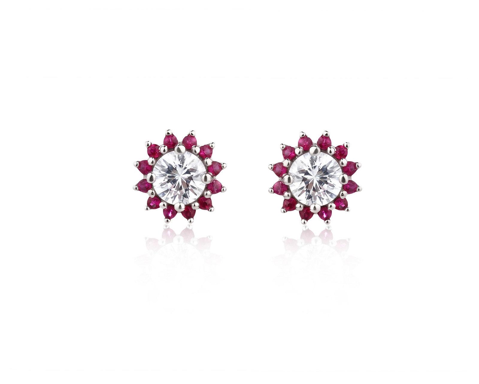 Оригинальные золотые серьги с лейкосапфирами 1.17ct Lykov`s Jewellery 040626/КМ391