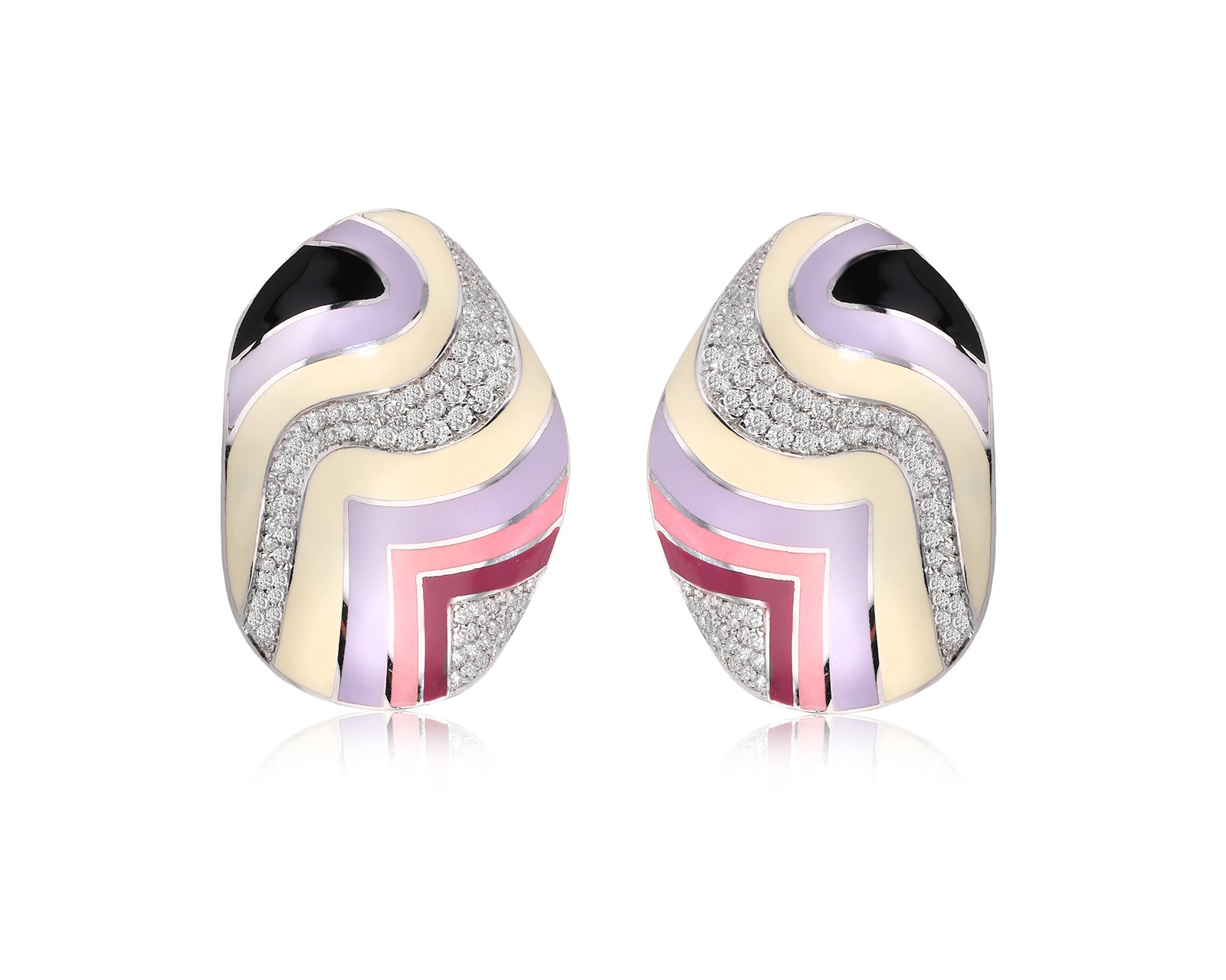 Оригинальные золотые серьги с бриллиантами 2.07ct Roberto Coin Vintage 051225/11