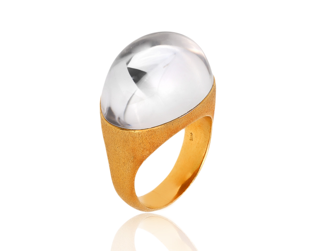 Золотое кольцо с горным хрусталем H.Stern Golden Stones