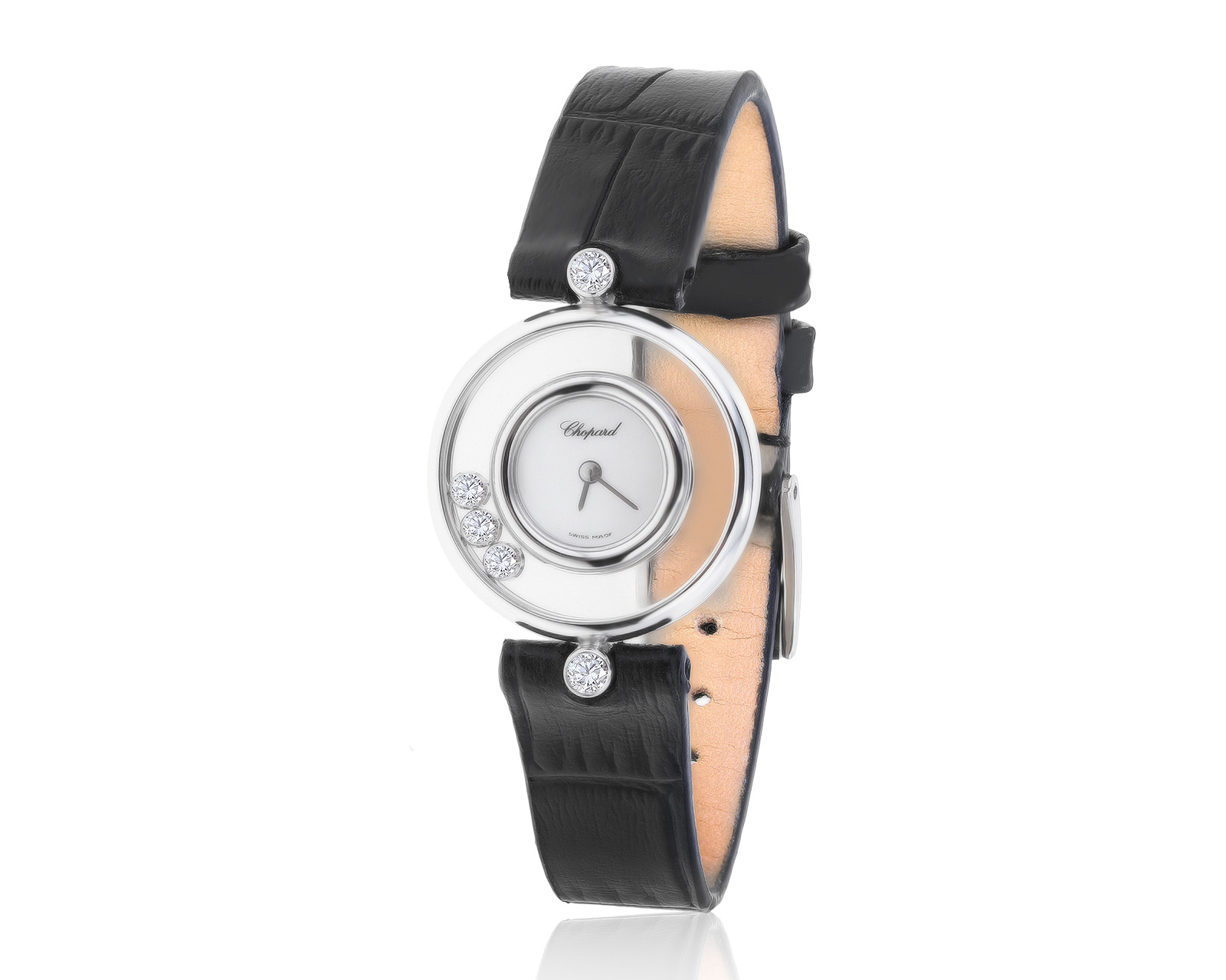 Оригинальные золотые часы Chopard 020421/1
