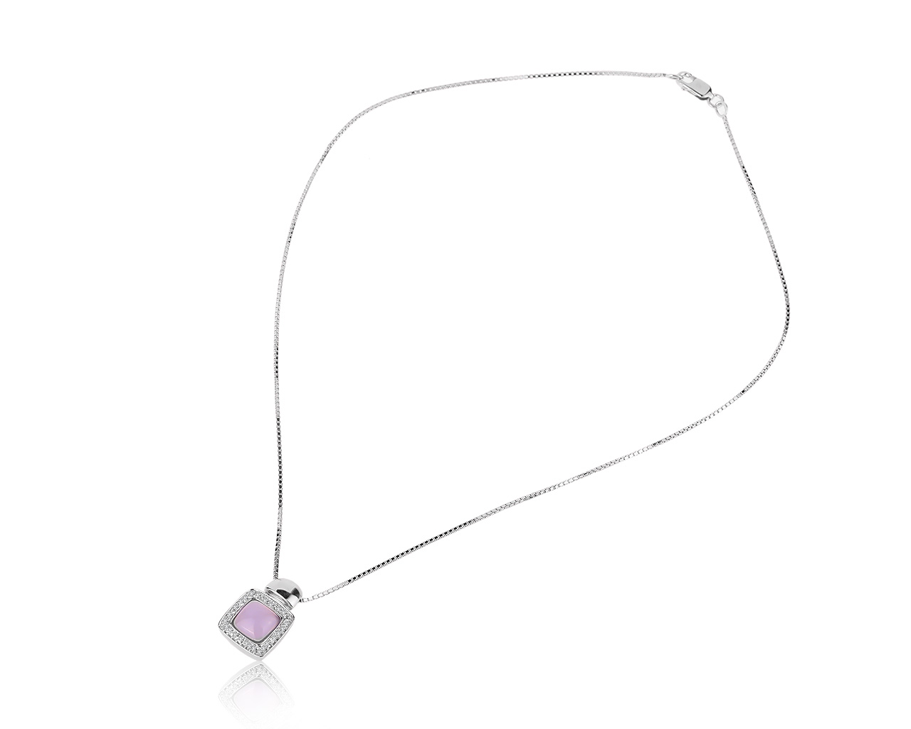 Оригинальный золотой кулон с халцедоном 2.16ct J.Bernier