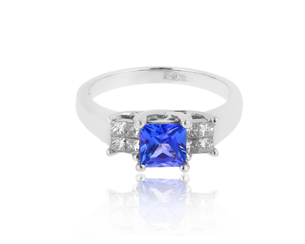 Потрясающее золотое кольцо с бриллиантами 0.36ct 110419/11
