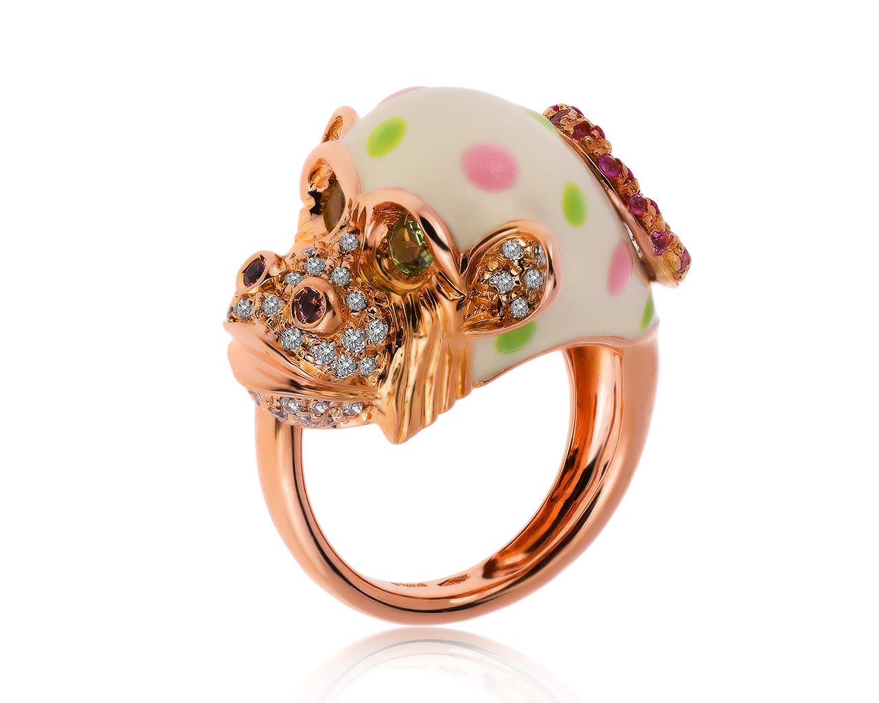 Оригинальное золотое кольцо с бриллиантами 0.40ct Oroluce Preziosi 270720/5 Оригинальное золотое кольцо с бриллиантами 0.40ct Oroluce Preziosi 270720/5
