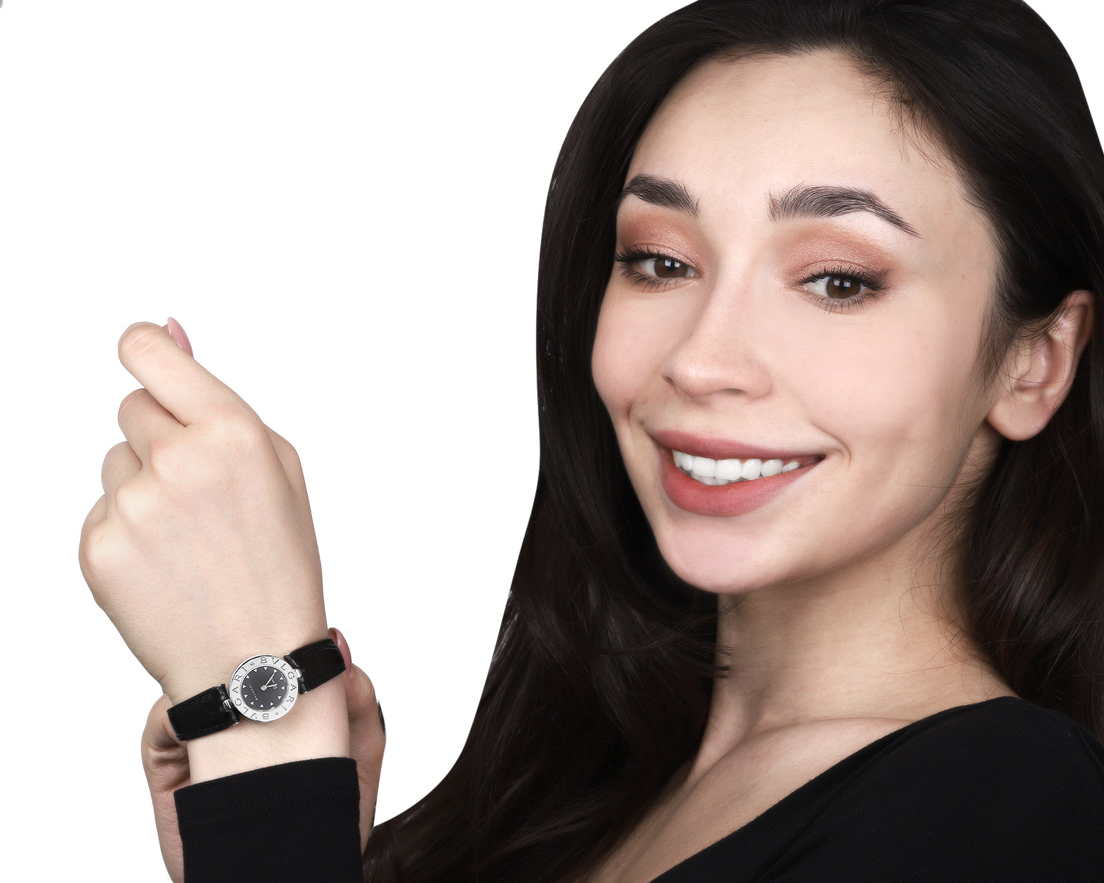 Оригинальные стальные часы Bvlgari