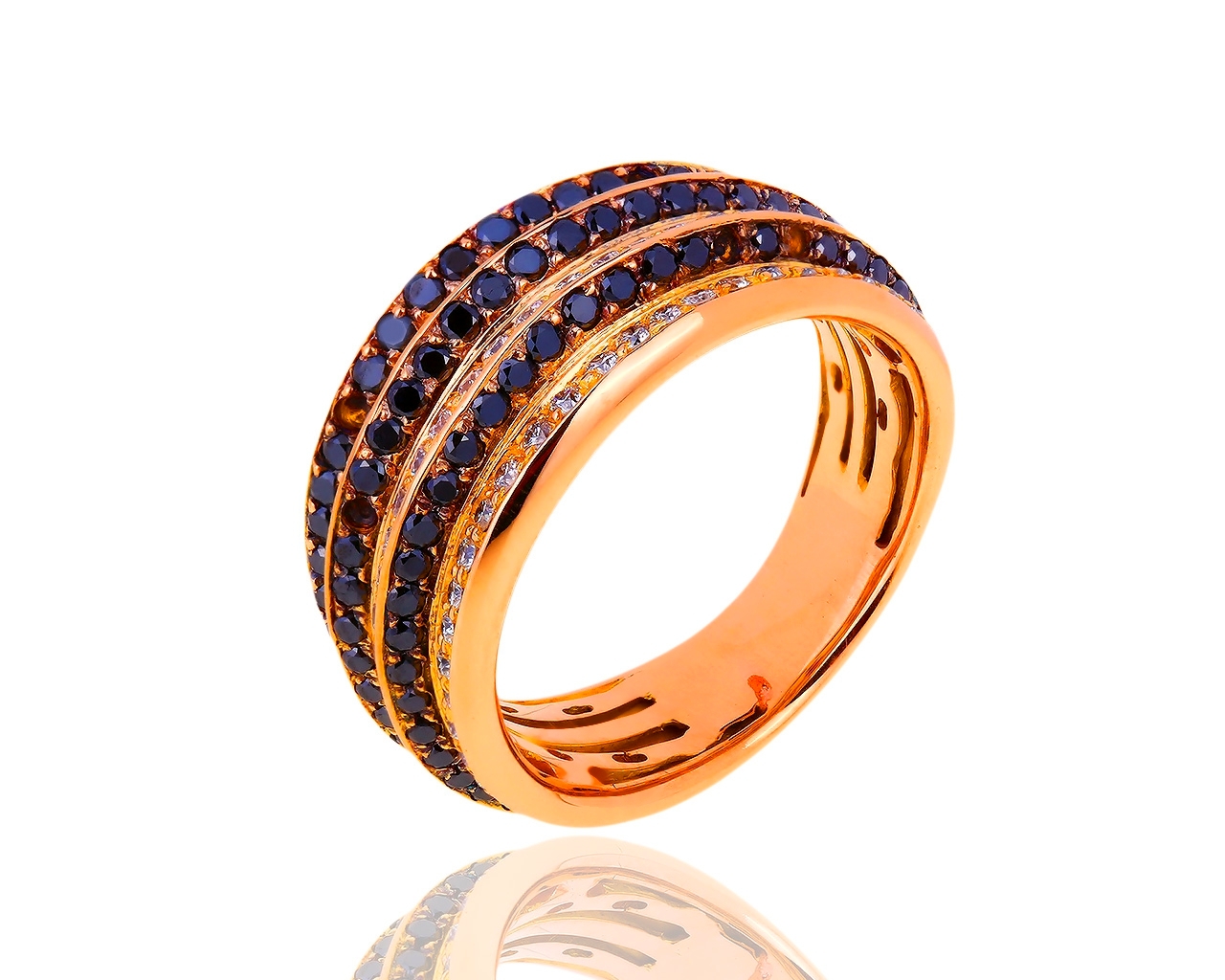 Оригинальное золотое кольцо с бриллиантами 2.40ct Roberto Coin