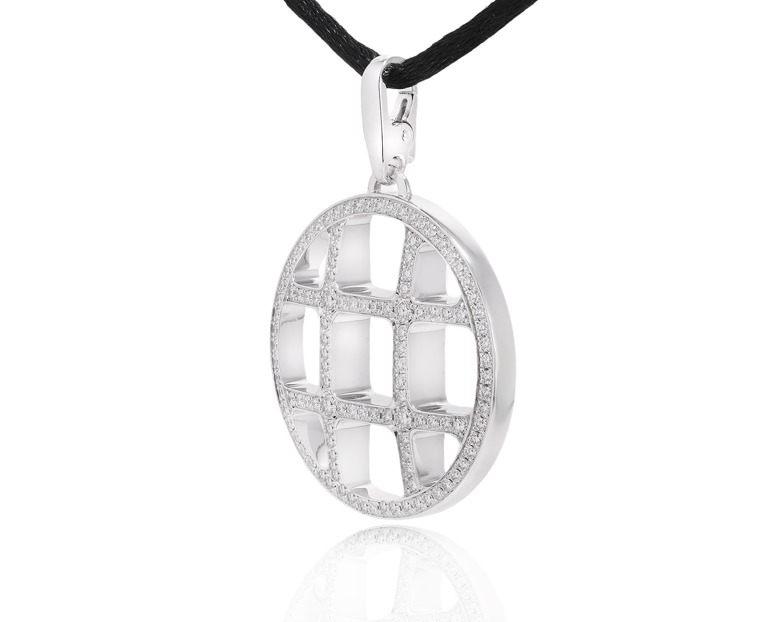 Оригинальный золотой кулон с бриллиантами 1.37ct Cartier Pasha