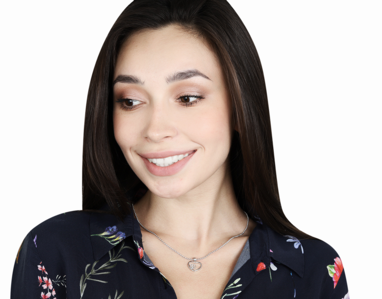 Оригинальный золотой кулон с бриллиантом 0.05ct Chopard Happy Diamond