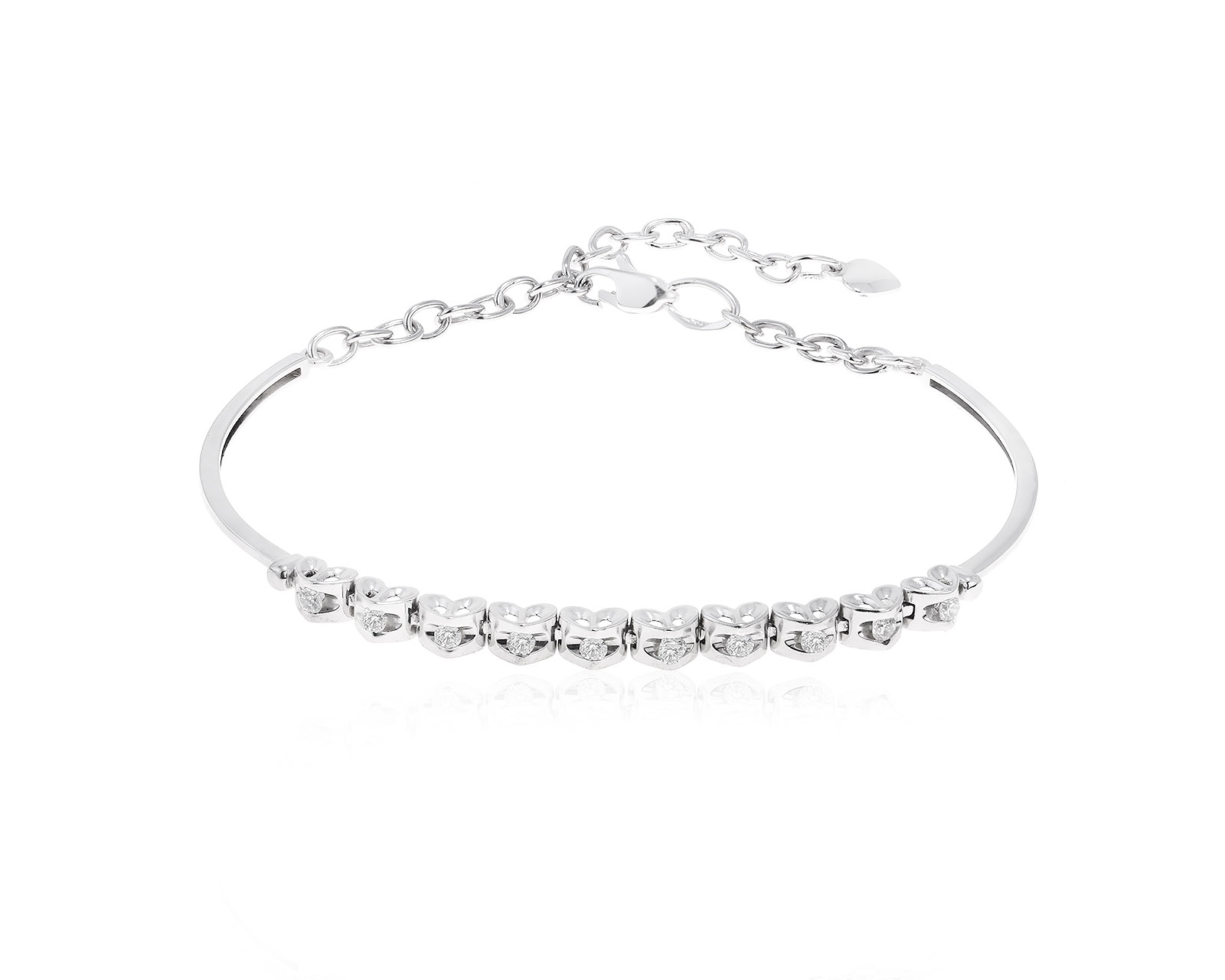 Золотой браслет с бриллиантами 0.20ct 271124/11