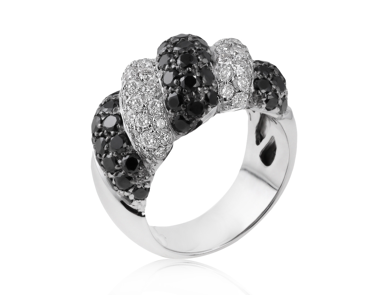 Великолепное золотое кольцо с бриллиантами 2.68ct 270521/2