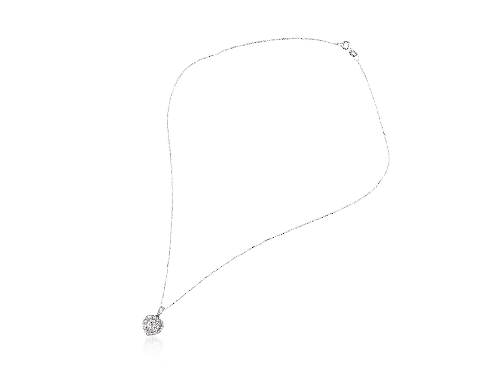 Золотой кулон с бриллиантами 0.89ct
