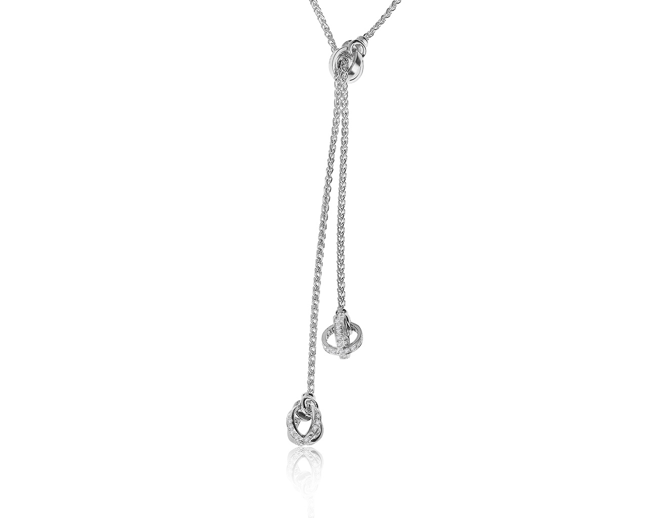 Оригинальное золотое колье с бриллиантами 1.35ct Garrard 281020/11