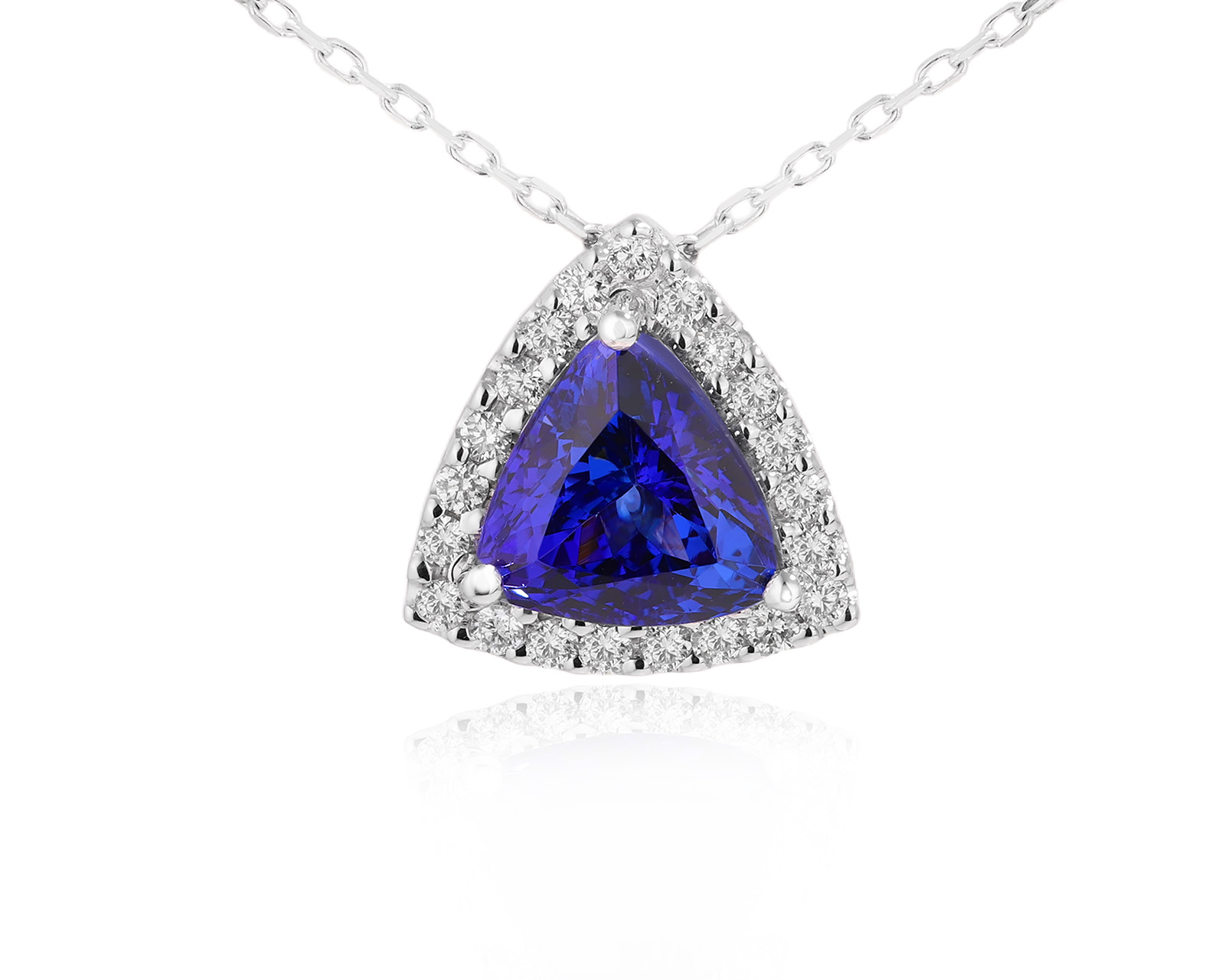 Золотое колье с танзанитом 4.23ct Evgeny Matveev 130825/3