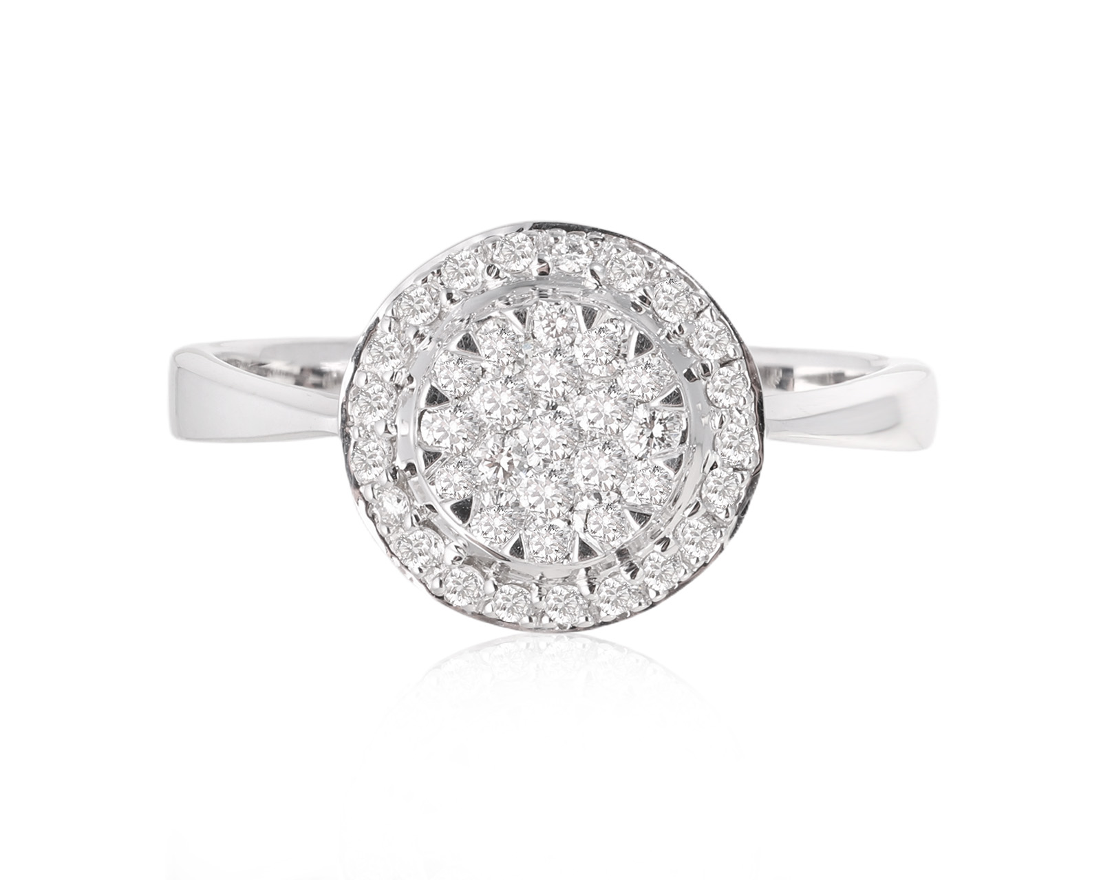 Золотое кольцо с бриллиантами 0.31ct 081224/11 Золотое кольцо с бриллиантами 0.31ct 081224/11