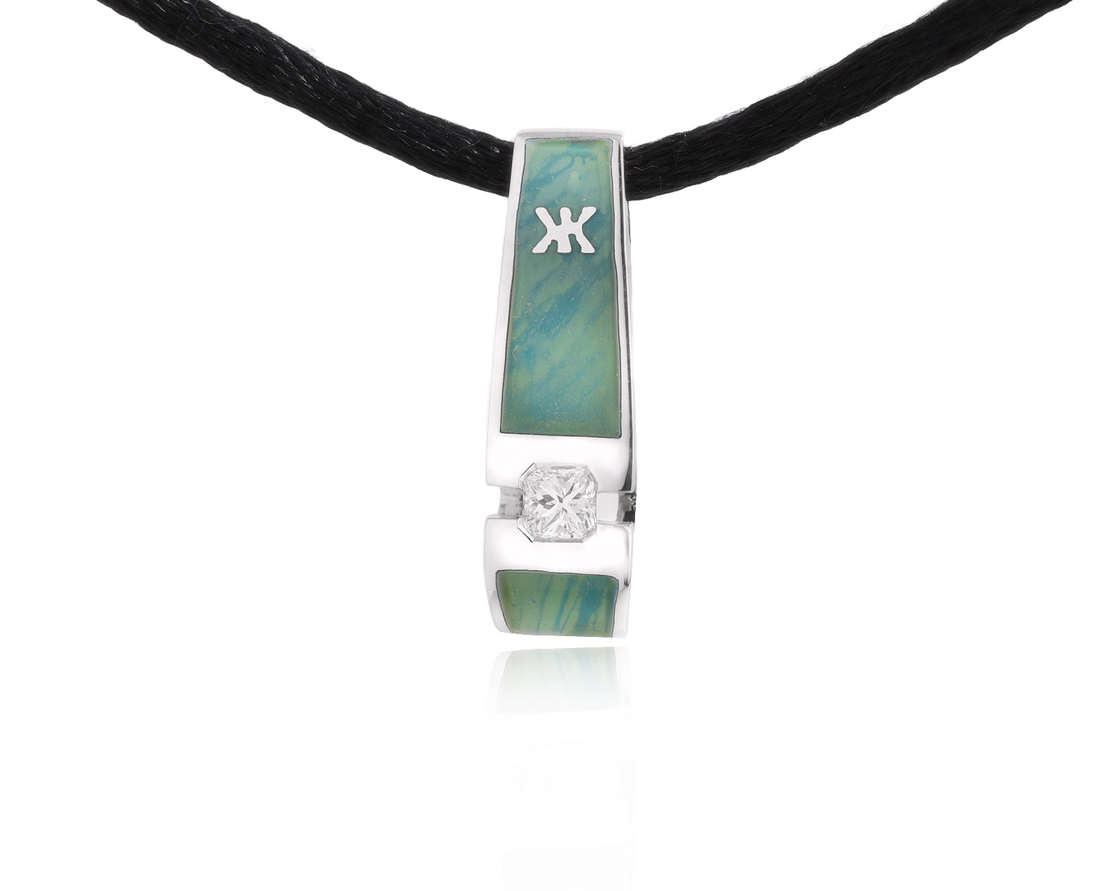 Оригинальный золотой кулон с бриллиантом 0.20ct Korloff 030825/1