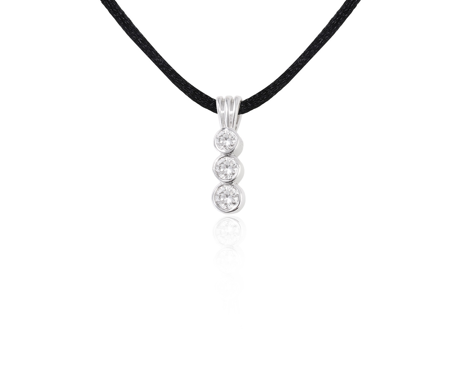 Богатый золотой кулон с бриллиантами 0.38ct 100123/1