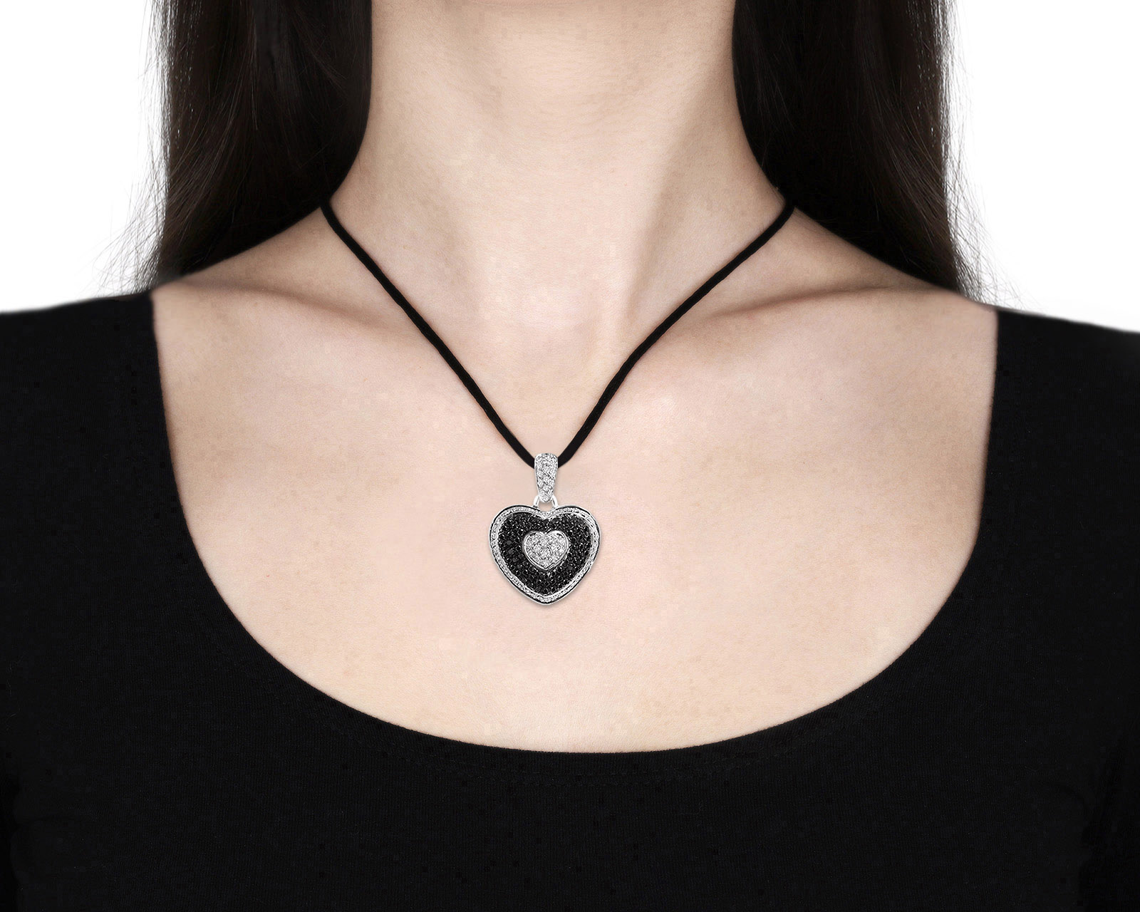 Оригинальный золотой кулон с бриллиантами 1.60ct Leo Pizzo