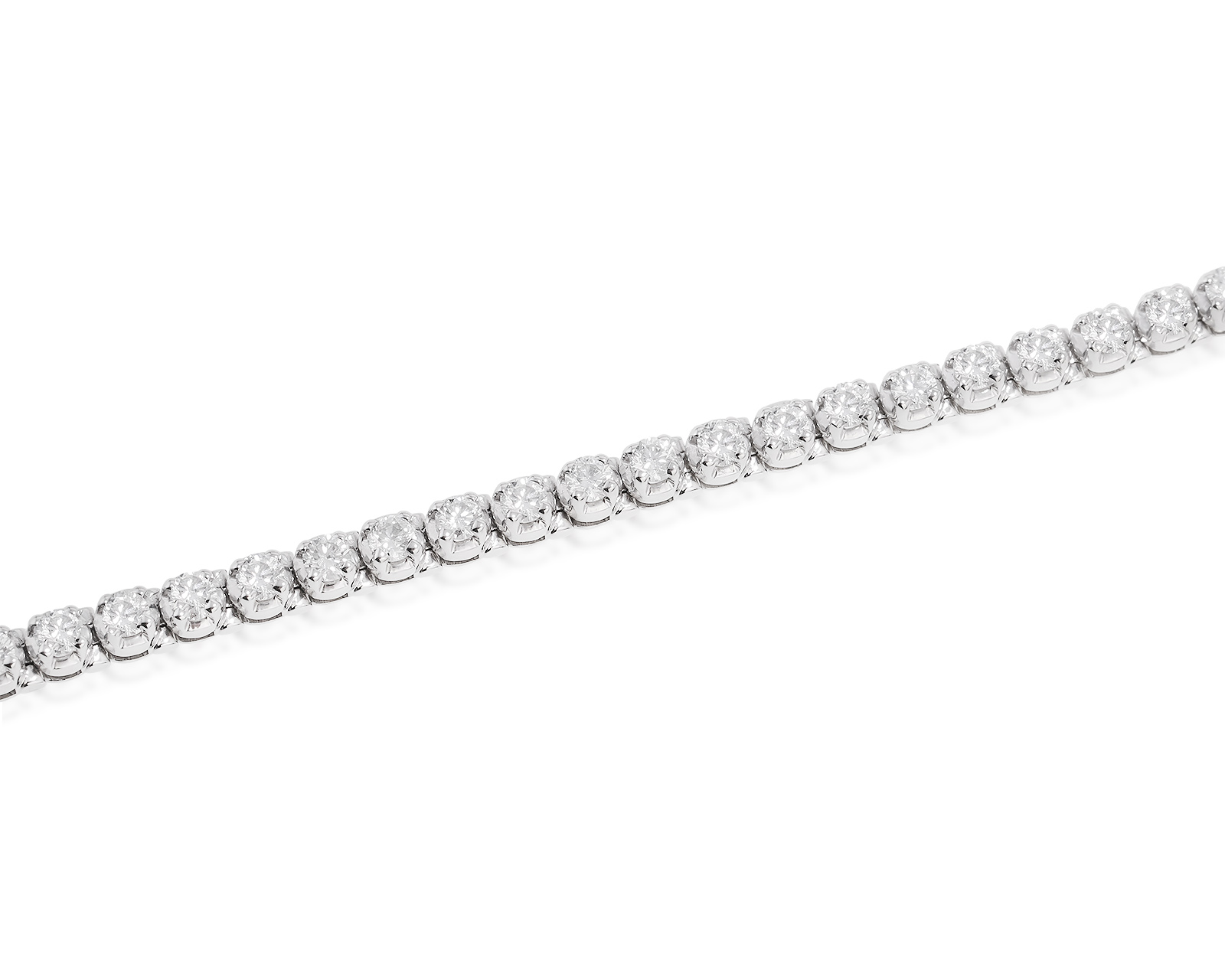 Золотой браслет с бриллиантами 2.60ct