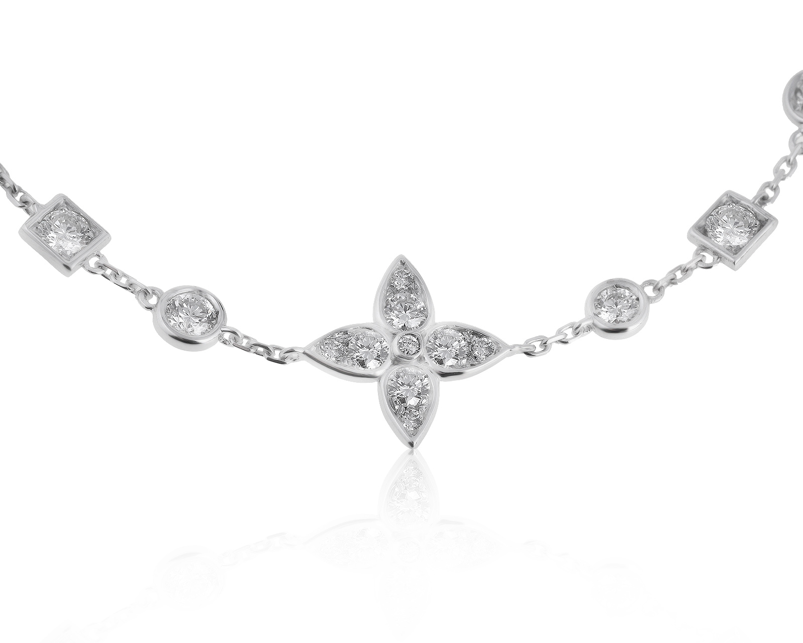 Итальянский золотой браслет с бриллиантами 2.51ct