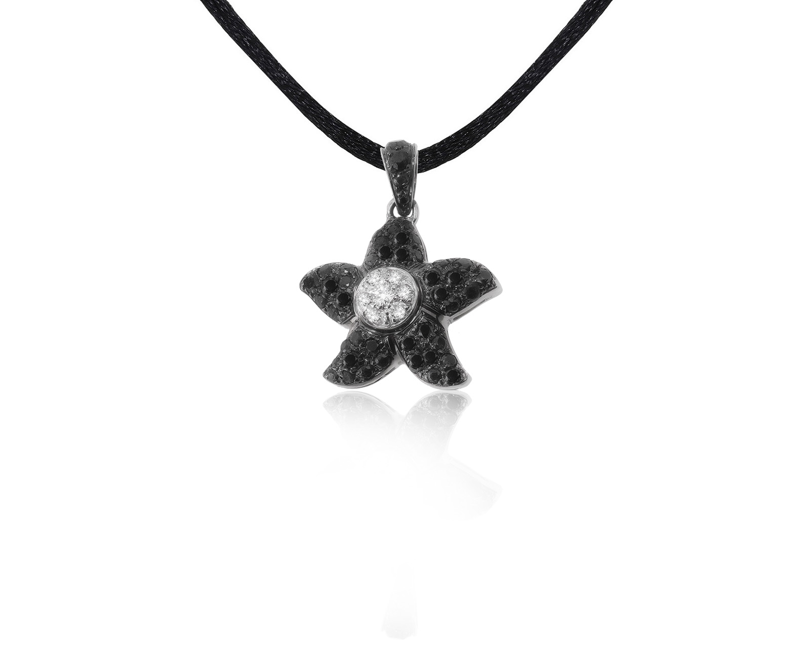 Оригинальный золотой кулон Chopard Starfish