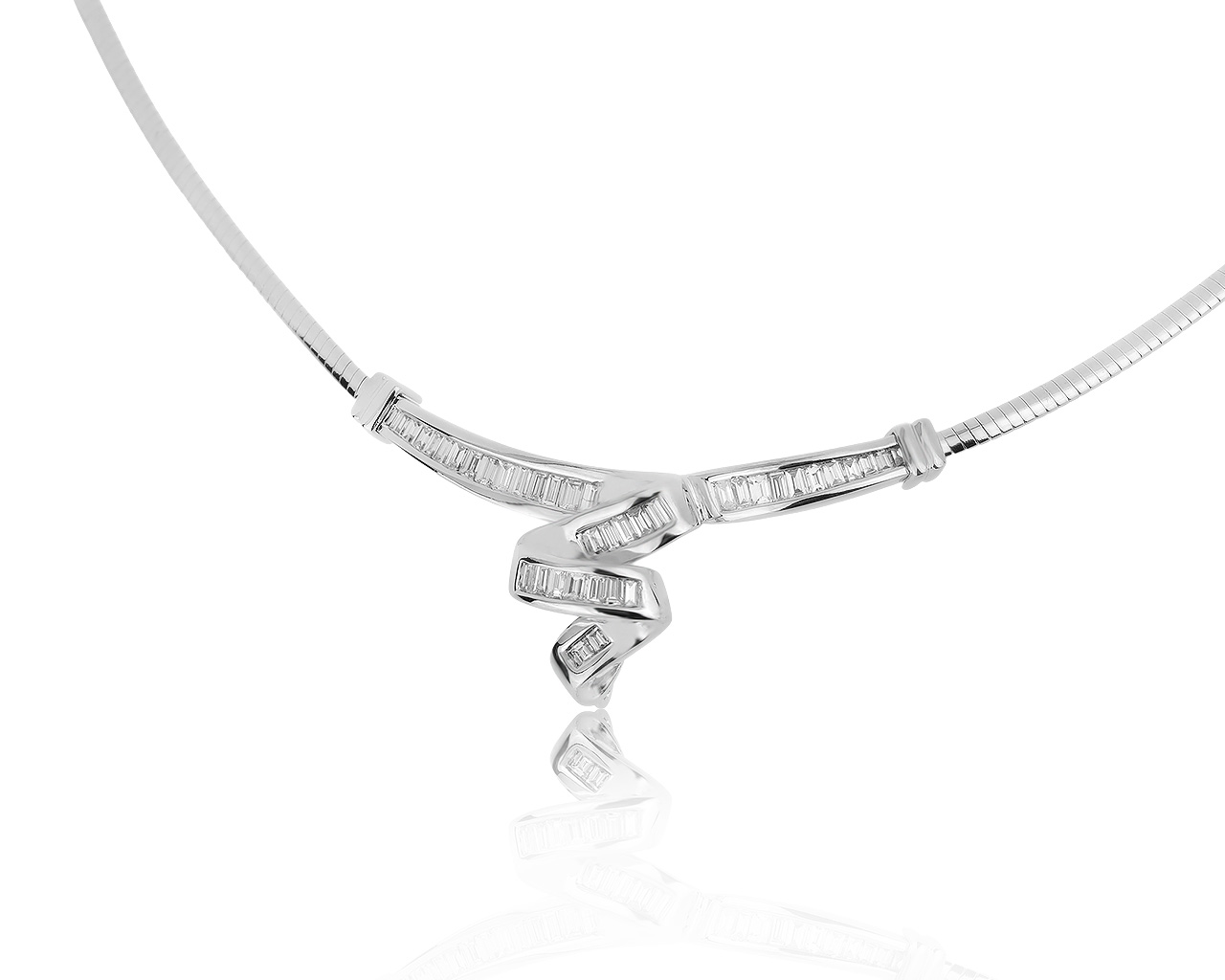 Оригинальное золотое колье с бриллиантами 0.83ct Unoaerre 250620/6