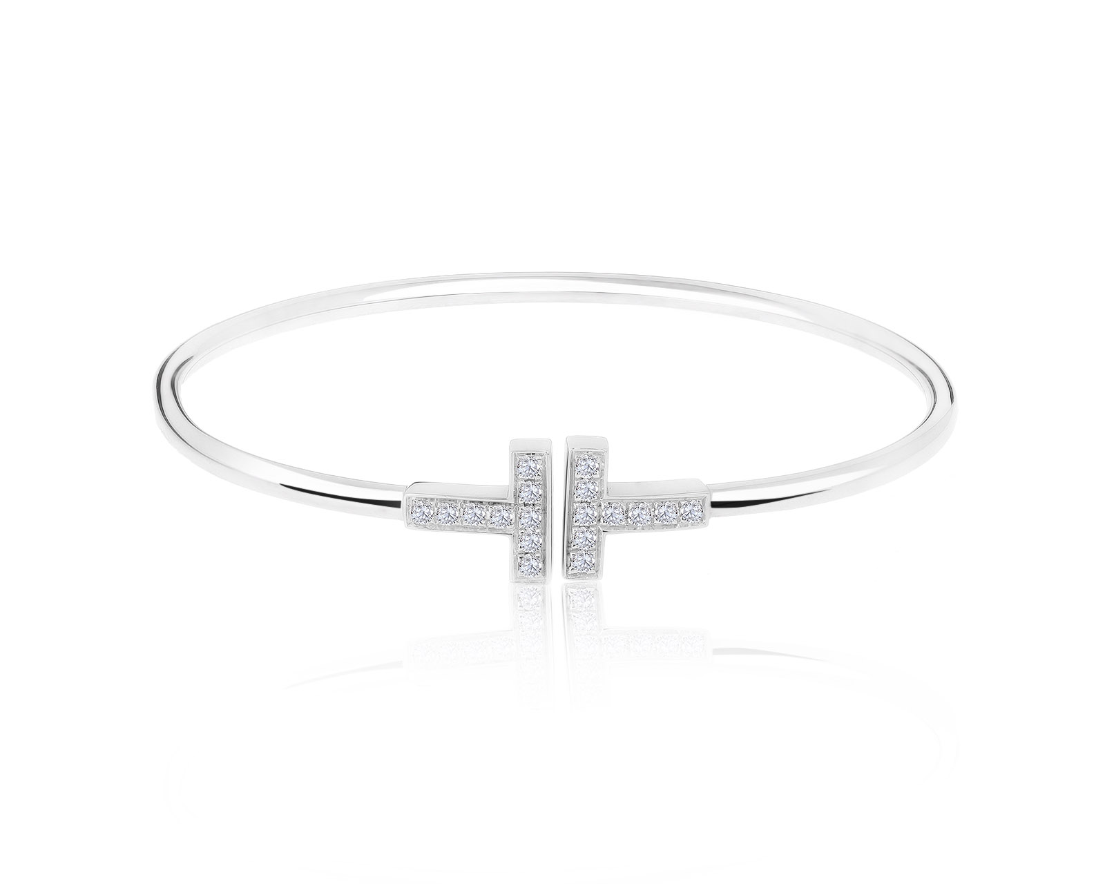Оригинальный золотой браслет с бриллиантами 0.22ct Tiffany&Co T 131021/6