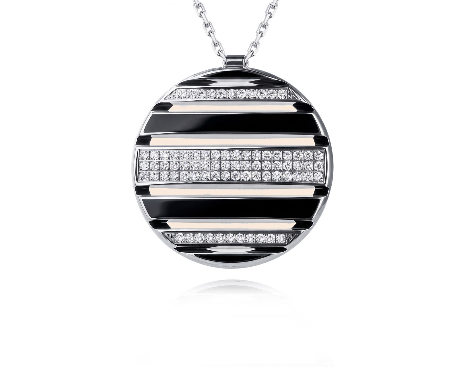 Оригинальный золотой кулон с бриллиантами 0.76ct Chaumet Class One 160426/3